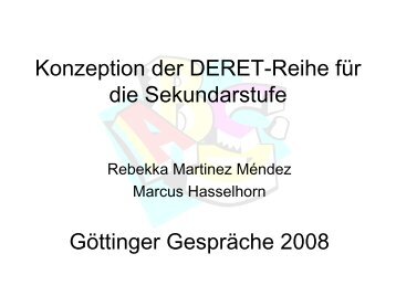 Prof. Dr. Marcus Hasselhorn und Dipl.-Psych. Rebekka - Hogrefe