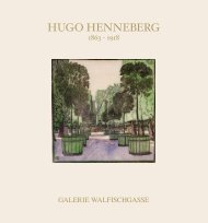 HUGO HENNEBERG - galerie walfischgasse