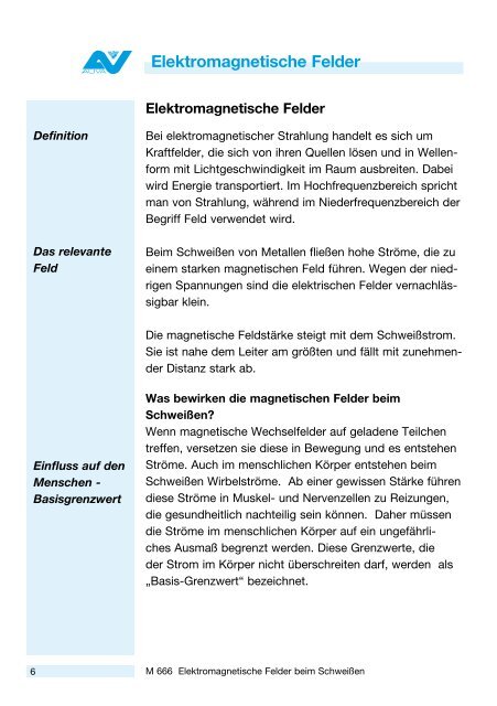 Elektromagnetische Felder beim Schwei