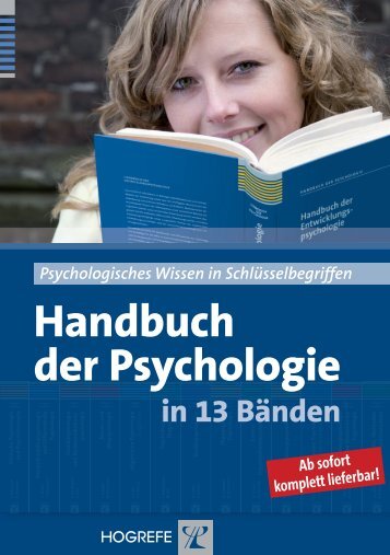 Handbuch der Psychologie - Hogrefe