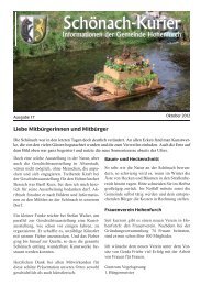 Ausgabe 17.indd - Hohenfurch