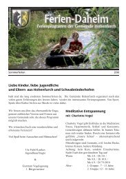 Ferienprogramm 2010.indd - Hohenfurch