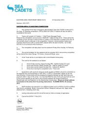 EASTERN AREA TEMPORARY MEMO 54/12 07 ... - The Sea Cadets