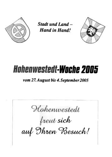 '.Woche 2BO6 - Gemeinde Hohenwestedt