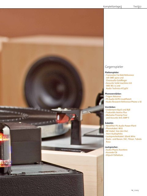 Testbericht im deutschen Hifi-Magazin "LP"