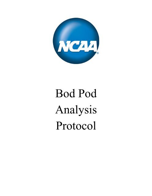 NCAA Wrestling Weight Management Program For 2011 - NAIA