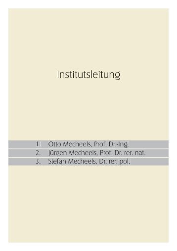 HI Historie Institutsleitung (PDF, 15351 KB) - Hohenstein Institute