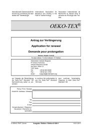 OEKO-TEX®Antrag zur Verlängerung-Bulgaria (PDF, 586