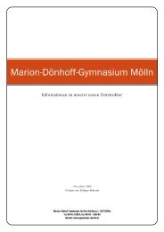 Marion-DÃ¶nhoff-Gymnasium MÃ¶lln