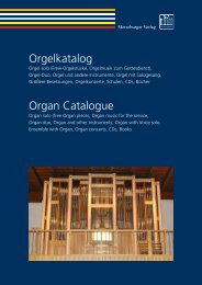 Der neue Orgelkatalog - Merseburger Verlag