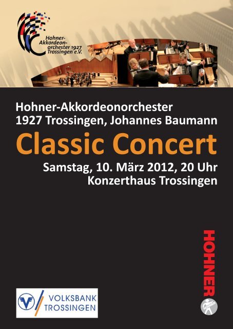 Classic Concert -  Hohner-Akkordeonorchester 1927 Trossingen e.V.