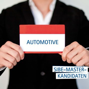 automotive - School of International Business and Entrepreneurship ...