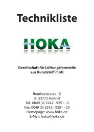 HoKa Technikliste als .pdf