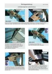 Schattierungsrollo GWH (PDF) - Hoklartherm