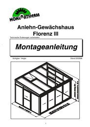 Florenz III Echtverglasung (PDF) - Hoklartherm