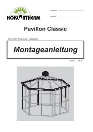 Pavillon Classic (PDF) - Hoklartherm