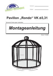 Pavillon Rondo VK (PDF) - Hoklartherm