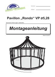 Pavillon Rondo VP (PDF) - Hoklartherm