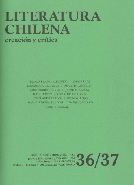 literatura hilena - Memoria Chilena