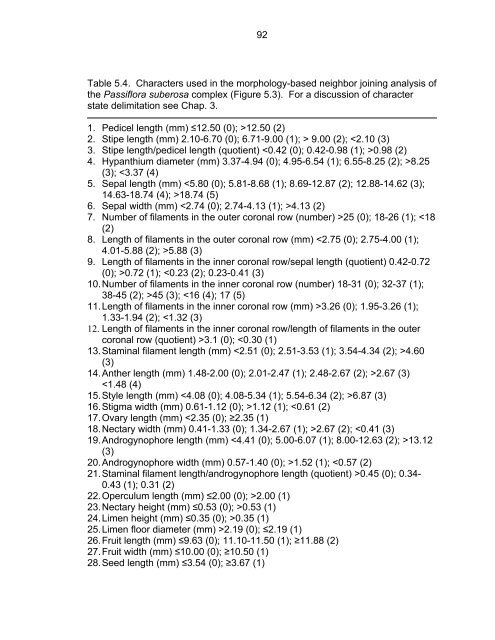 Revision of Passiflora Subgenus Decaloba ... - Passion Flowers