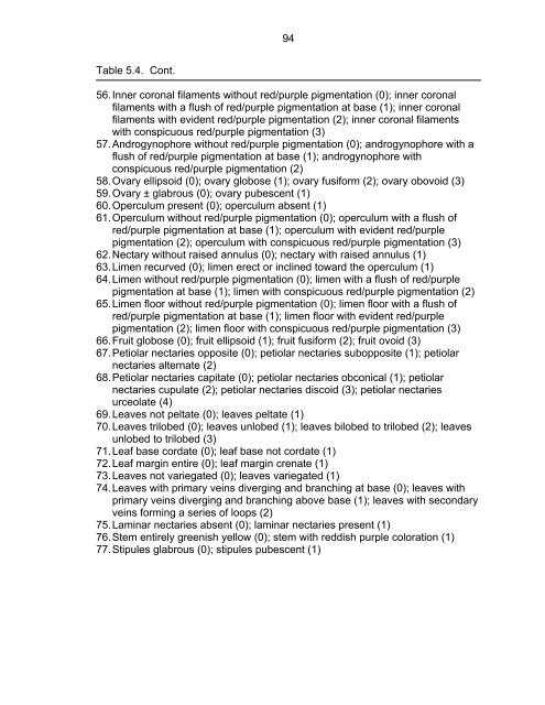 Revision of Passiflora Subgenus Decaloba ... - Passion Flowers