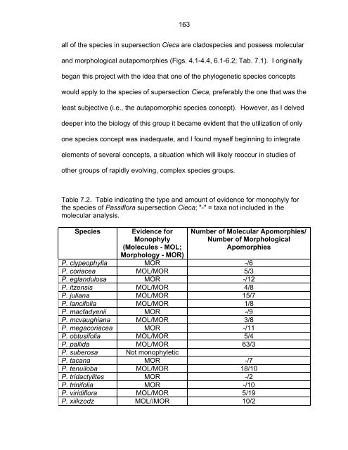 Revision of Passiflora Subgenus Decaloba ... - Passion Flowers