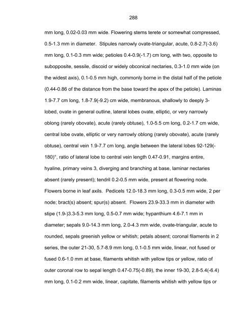 Revision of Passiflora Subgenus Decaloba ... - Passion Flowers