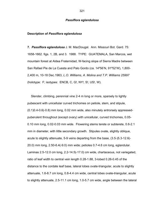 Revision of Passiflora Subgenus Decaloba ... - Passion Flowers
