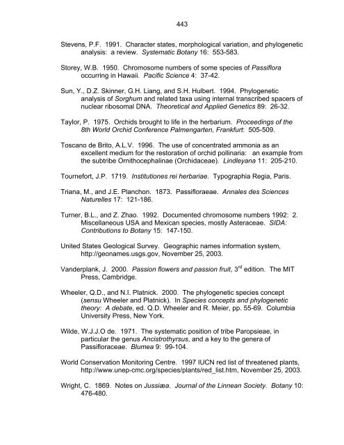 Revision of Passiflora Subgenus Decaloba ... - Passion Flowers