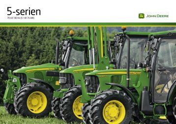 Broschyr fÃ¶r 5-serien traktorer - John Deere