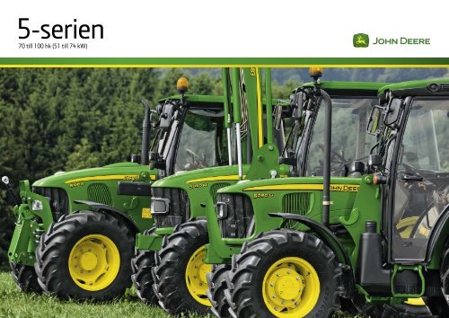 Broschyr fÃ¶r 5-serien traktorer - John Deere