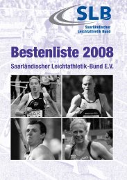 Bestenliste 2008 - SLB