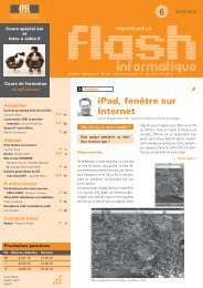 version PDF - Flash informatique - EPFL