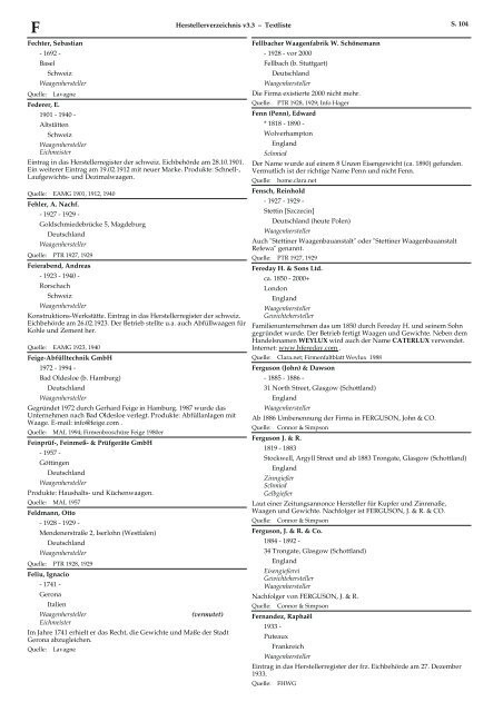 Herstellerverzeichnis v3.3 A