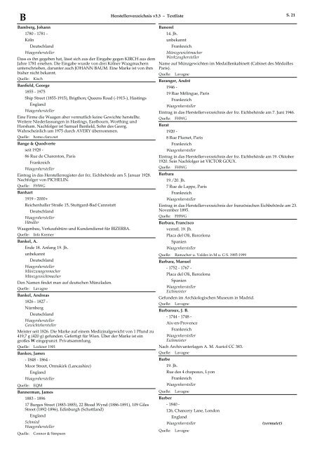 Herstellerverzeichnis v3.3 A