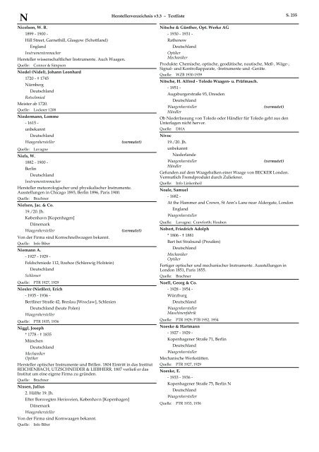 Herstellerverzeichnis v3.3 A