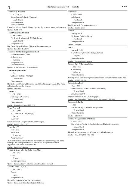 Herstellerverzeichnis v3.3 A