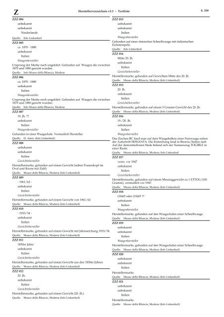 Herstellerverzeichnis v3.3 A