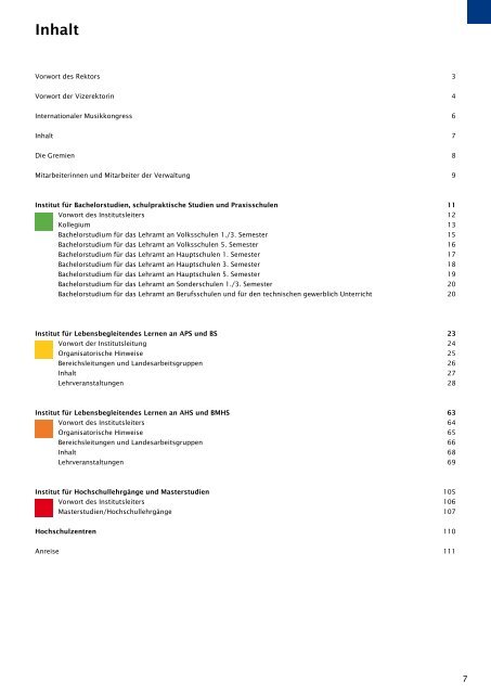 Studienverzeichnis Wintersemester 2009/10 [pdf] - Pädagogische ...