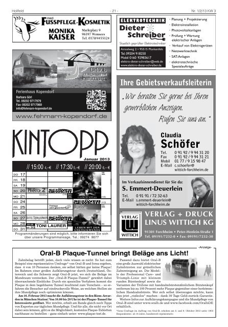 Mitteilungsblatt Nr. 01/02 (17.01.2013) pdf - Hollfeld