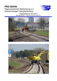 Tätigkeitsbericht 2010/2011 - Pro Bahn