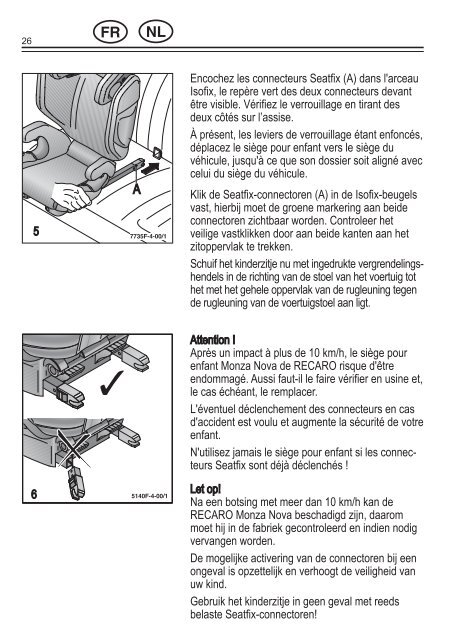 Monza Nova Seatfix / Monza Nova Monza Nova Seatfix / Monza Nova