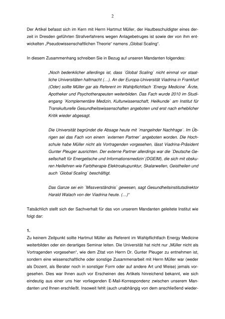 Abmahung F.A.Z. und Stefan Locke - Institut für transkulturelle ...