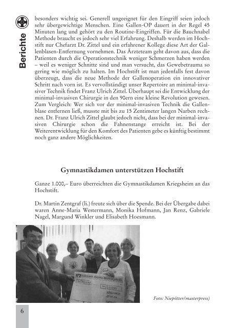 Schwesternbrief August-September - Hessischer Diakonieverein e.V.