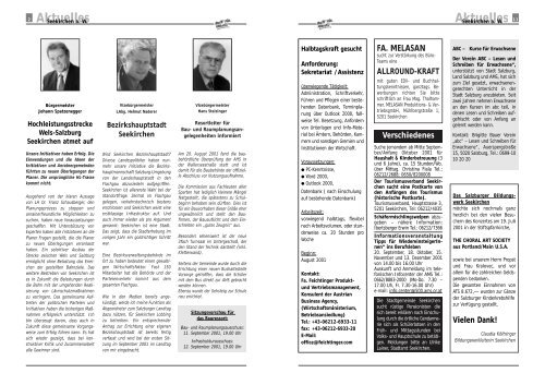 Stadt-Info 2/2001 (0 bytes) - Seekirchen am Wallersee