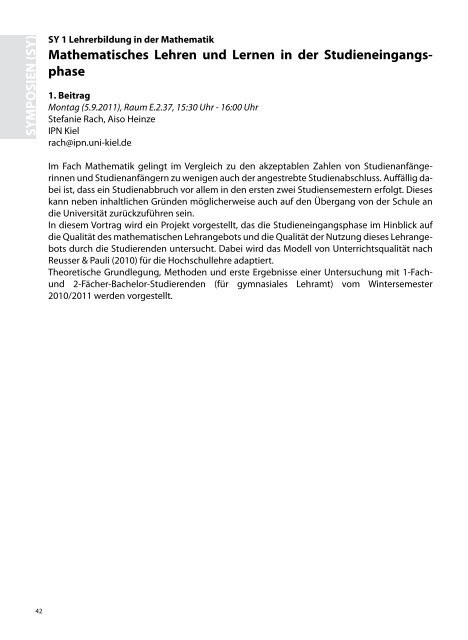 Baustelle Lehrerbildung - Institut für Unterrichts- und ...