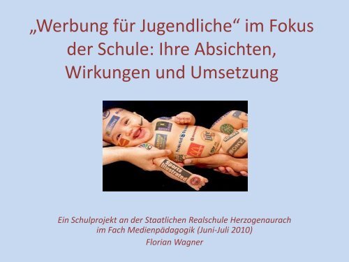 Projektarbeit - Werbung