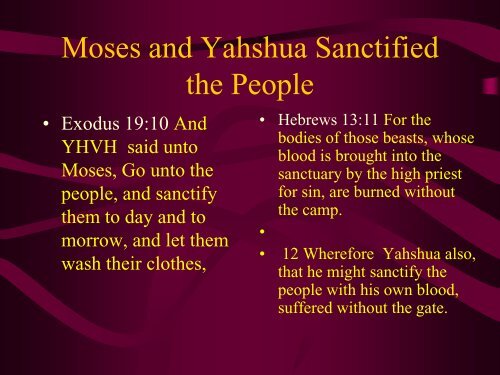 A PROPHET LIKE UNTO MOSES - Wisdom In Torah