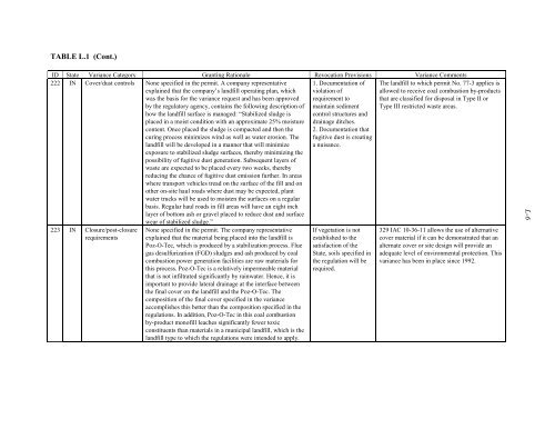 Coal Combustion Waste Management at - DOE - Fossil Energy ...