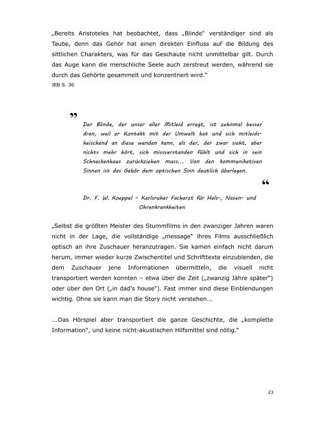 Diplomarbeit - Schalldichter